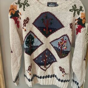Woolrich Women's Sweater with Nature Motif